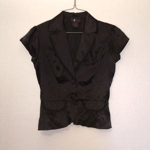 Morbid Threads Goth silk Blouse